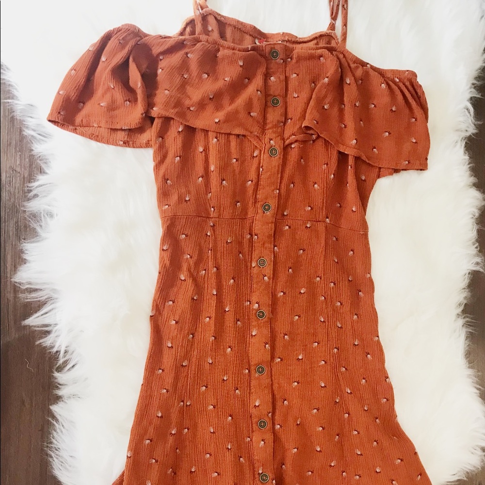Orange dress - Picture 2 of 3